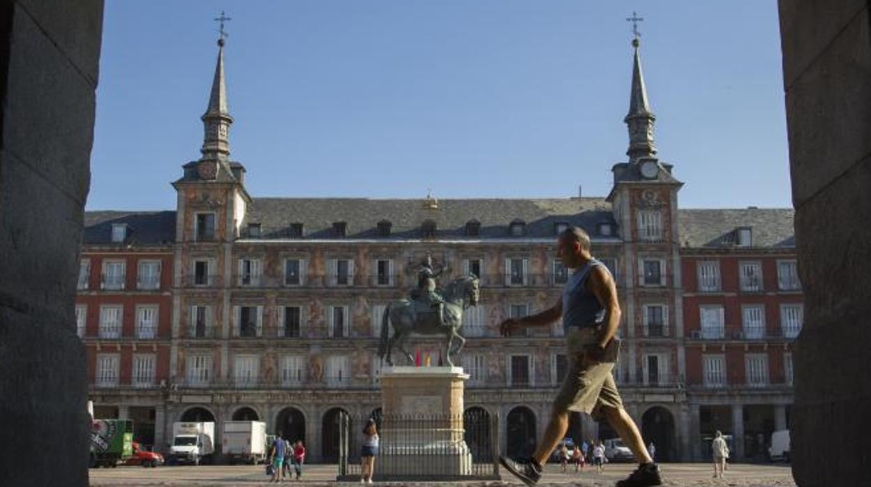 La Casa de la Panadería de la Plaza Mayor, donde se expondrá el mural