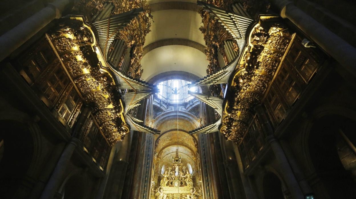 Interior de la Catedral de Santiago de Compostela