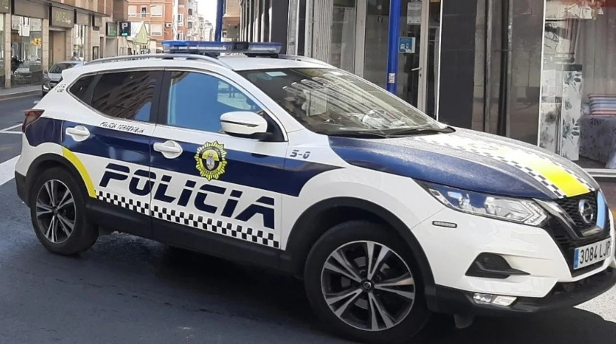 Vehículo de la Policía Local de Torrevieja
