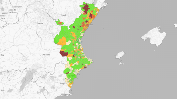 Listado de los nuevos rebrotes de coronavirus en la Comunidad Valenciana