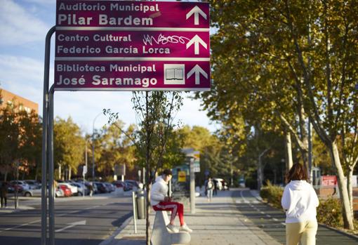 La avenida Pablo Iglesias, un busto de ‘La Pasionaria’ o las pintadas del Ejército Zapatista de reflejan más de 30 años de gobiernos de IU