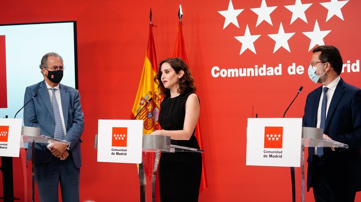 Ayuso rechaza negociar los presupuestos con Lobato: «No me votaron para aplicar las políticas del PSOE»