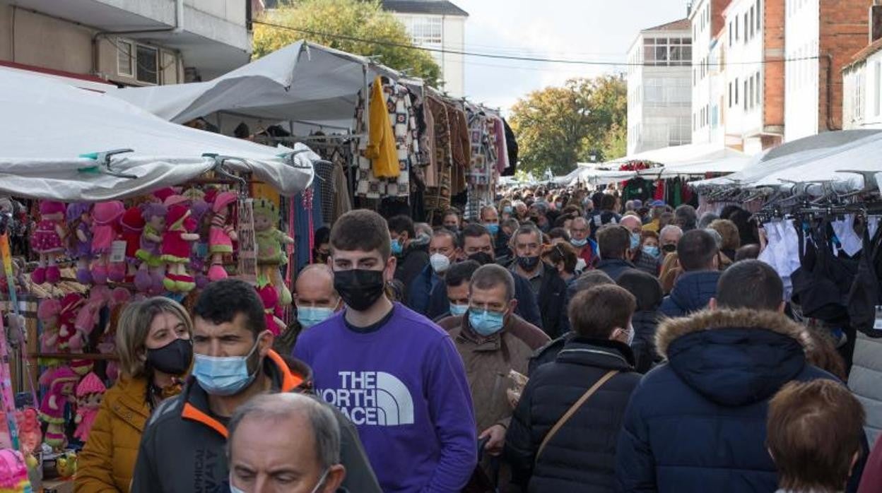 Asistentes a una feria celebrada el pasado fin de semana en Galicia