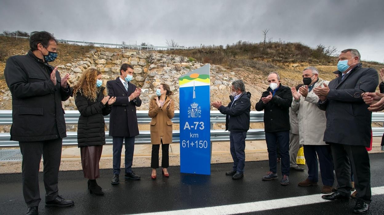 Inauguración del tramo de la Autovía