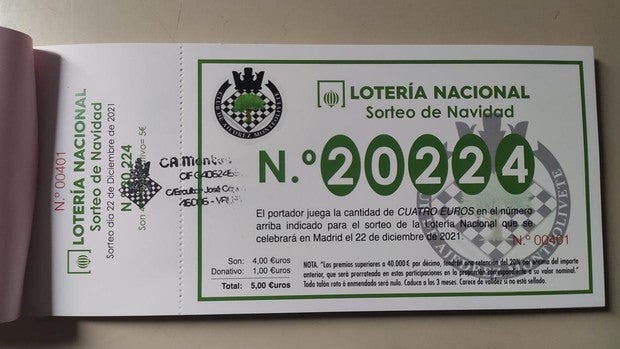 Denuncian el robo de la Lotería de Navidad de un club de ajedrez de Valencia