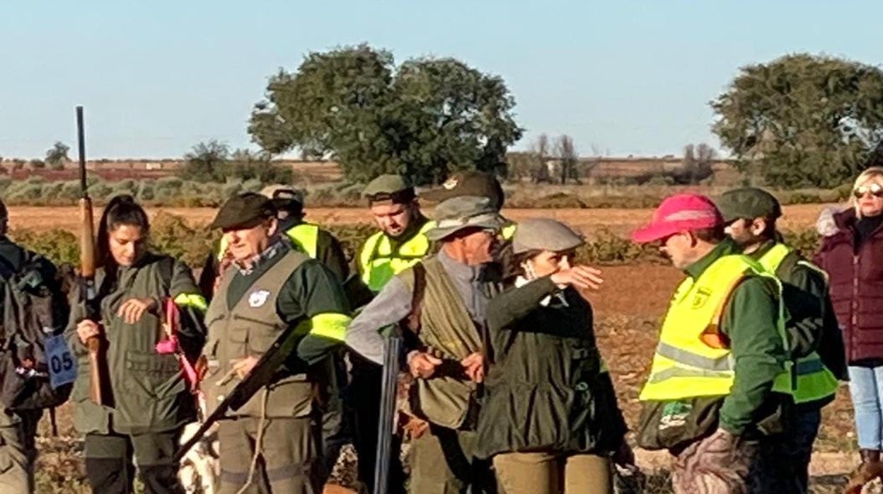 Algunos de los asistentes a este campeonato que se ha celebrado en Las Pedroñeras