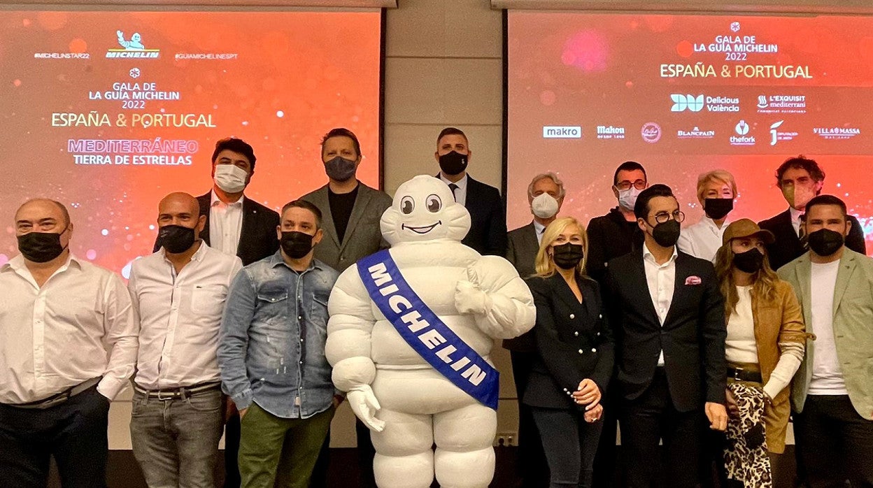 Imagen de la presentación de la gala Michelin 2022 en Mediterránia Gastrònoma