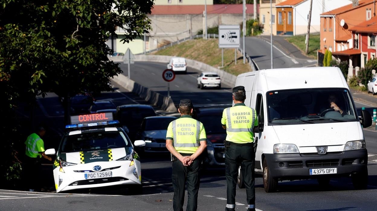 Control de Tráfico en las carreteras gallegas