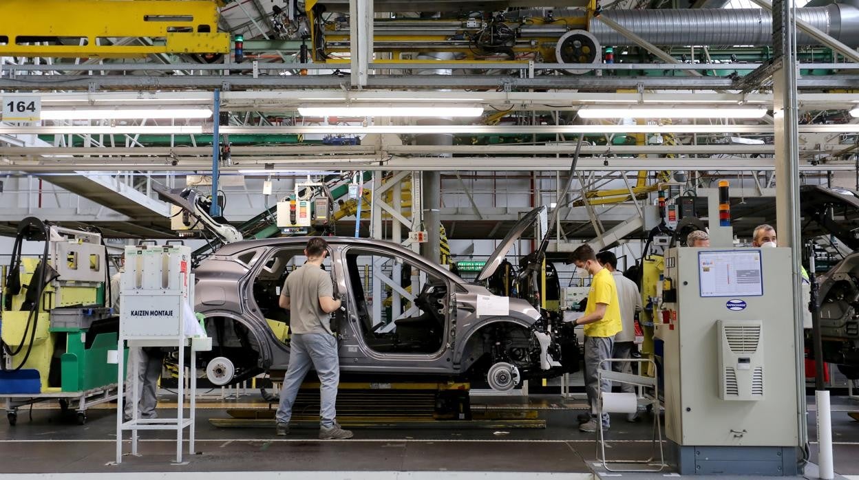 Montaje en la factoría de Renault en Valladolid