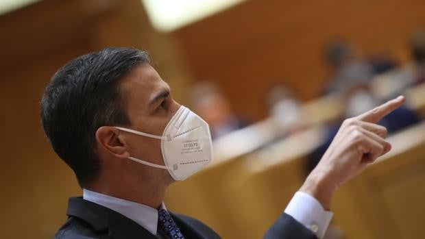 Sánchez no aclara por qué se desplazó a los congresos socialistas en el Falcon al ser preguntado por el PP en el Senado