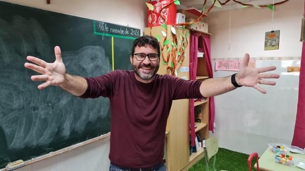 El mejor profesor de Primaria de España: «La clave es que los alumnos se mueran de ganas de venir a clase»