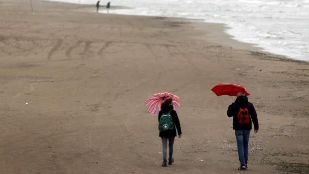 El tiempo en Valencia: una DANA dejará fuertes lluvias y temperaturas invernales desde el lunes