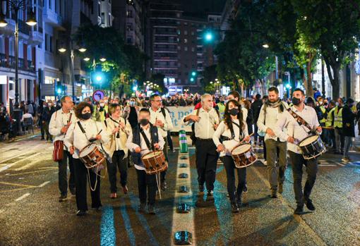 Imagen de la reunión que recorrió el pasado sábado las calles de Valencia