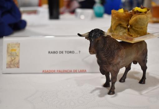 'Rabo de toro', tapa ganadora del Asador Palencia de Lara