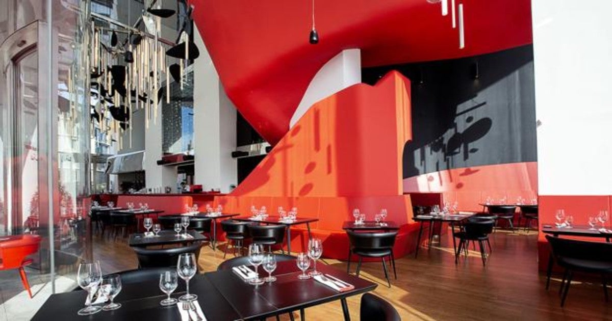 Interior de Le Grand Cafè Rouge