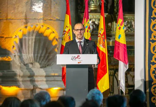 El presidente de las Cortes de Castilla-La Mancha, Pablo Bellido