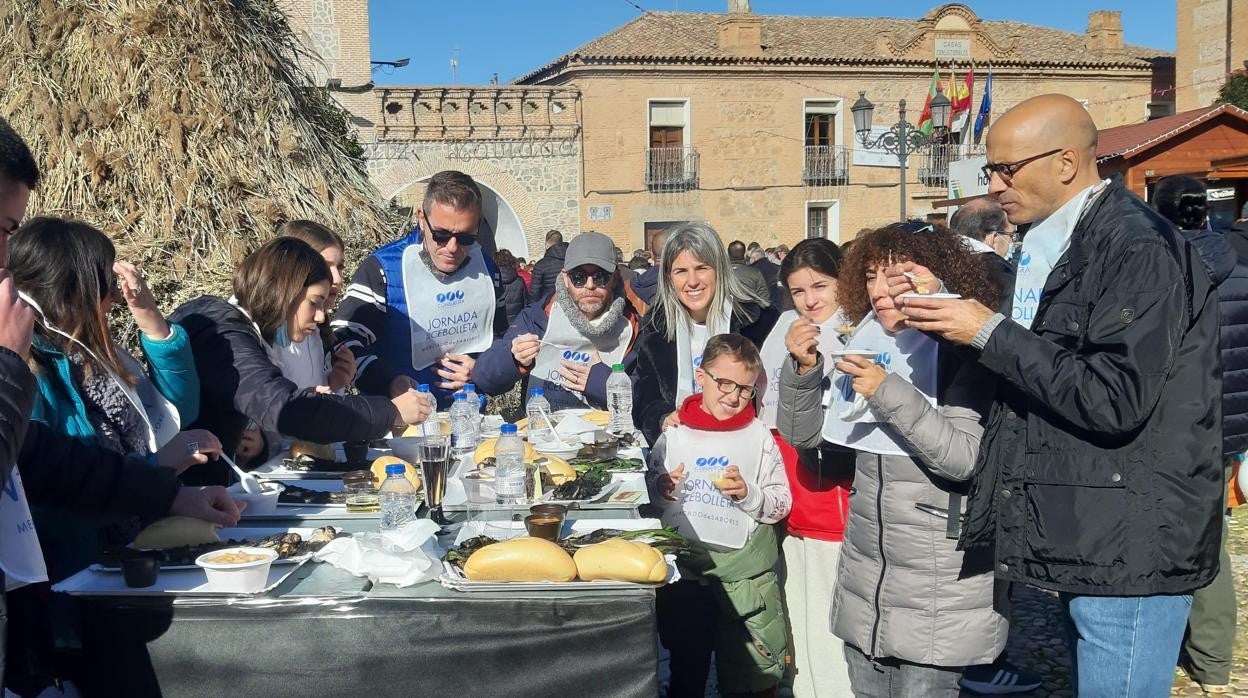 El ambiente festivo de la jornada