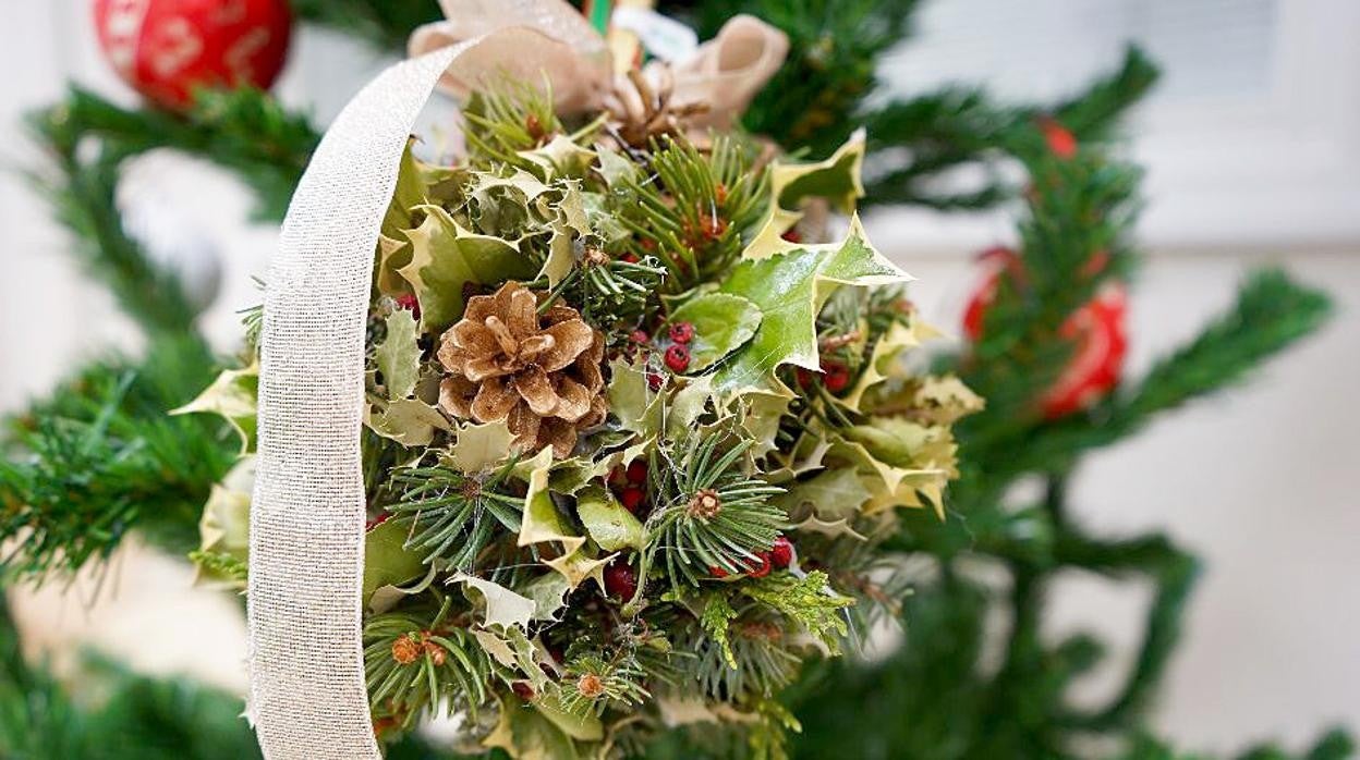 Bola ganadora del Concurso ‘Bolas de Navidad... bolas para soñar’ de la Diputación de Segovia