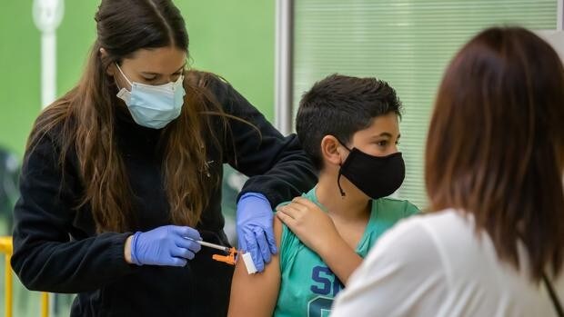 Los menores de doce años se pincharán en vacunódromos y centros de salud