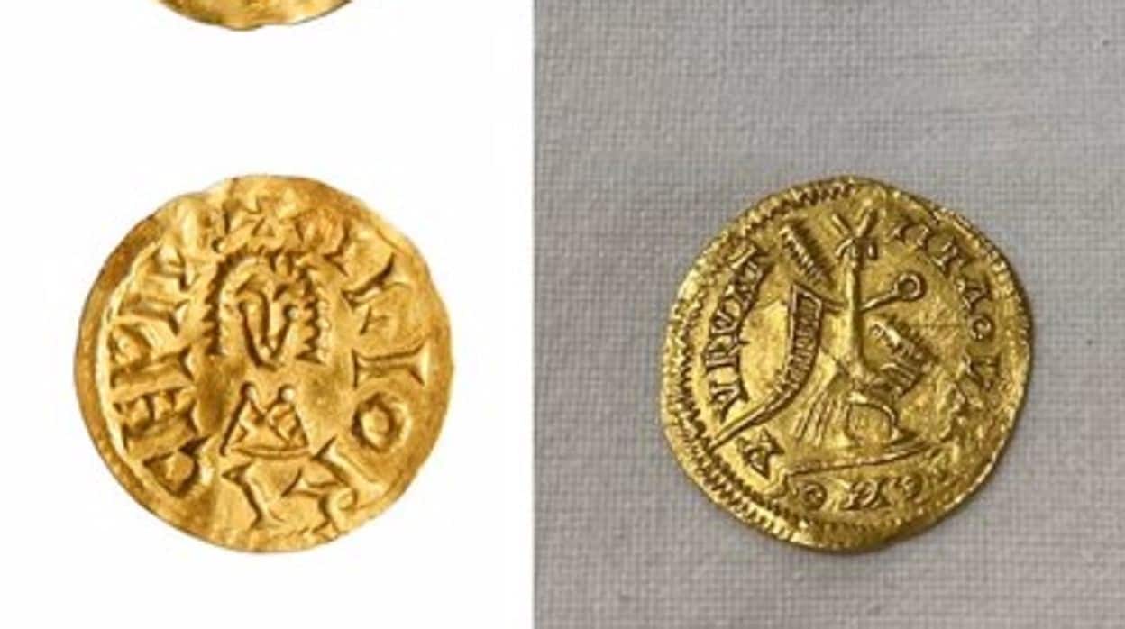 Recuperada una moneda visigoda de oro de gran valor histórico en Saceruela, Ciudad Real
