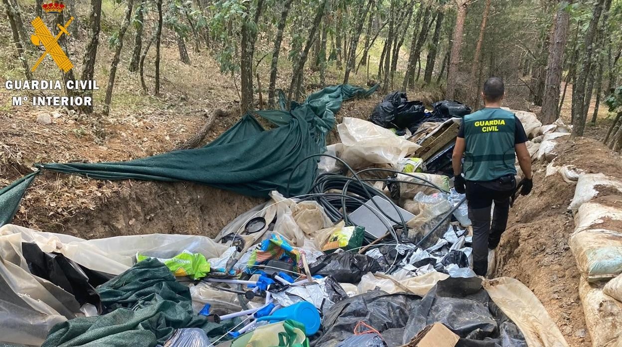 Desarticulan desde Segovia un grupo criminal con técnicas paramilitares dedicado a la venta de marihuana