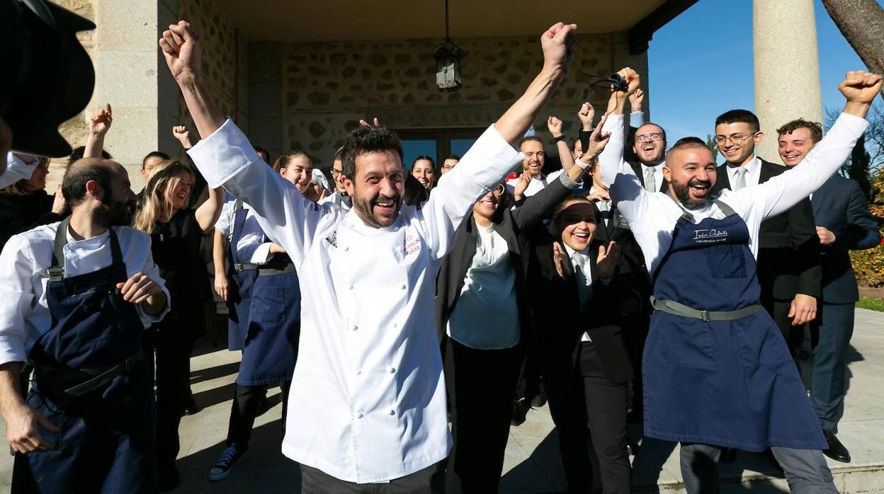 Iván Cerdeño celebra su segunda estrella Michelin