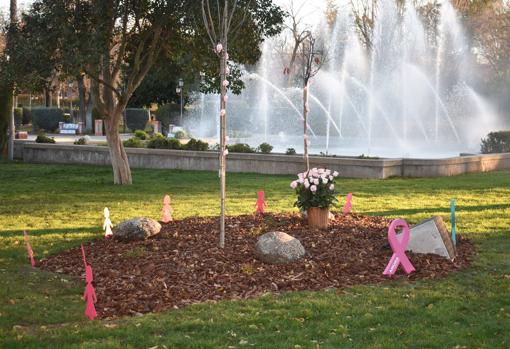 El «Jardín Amuma» se encuentra en el parque Gasset de Ciudad Real