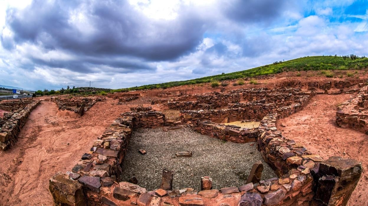 Uno de los puntos del yacimiento arqueológico del Cerro de las Cabezas, en Valdepeñas (Ciudad Real)