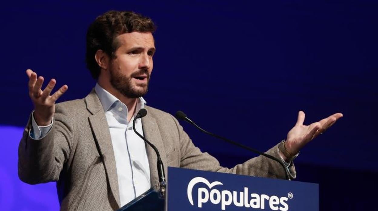 Pablo Casado, líder del PP