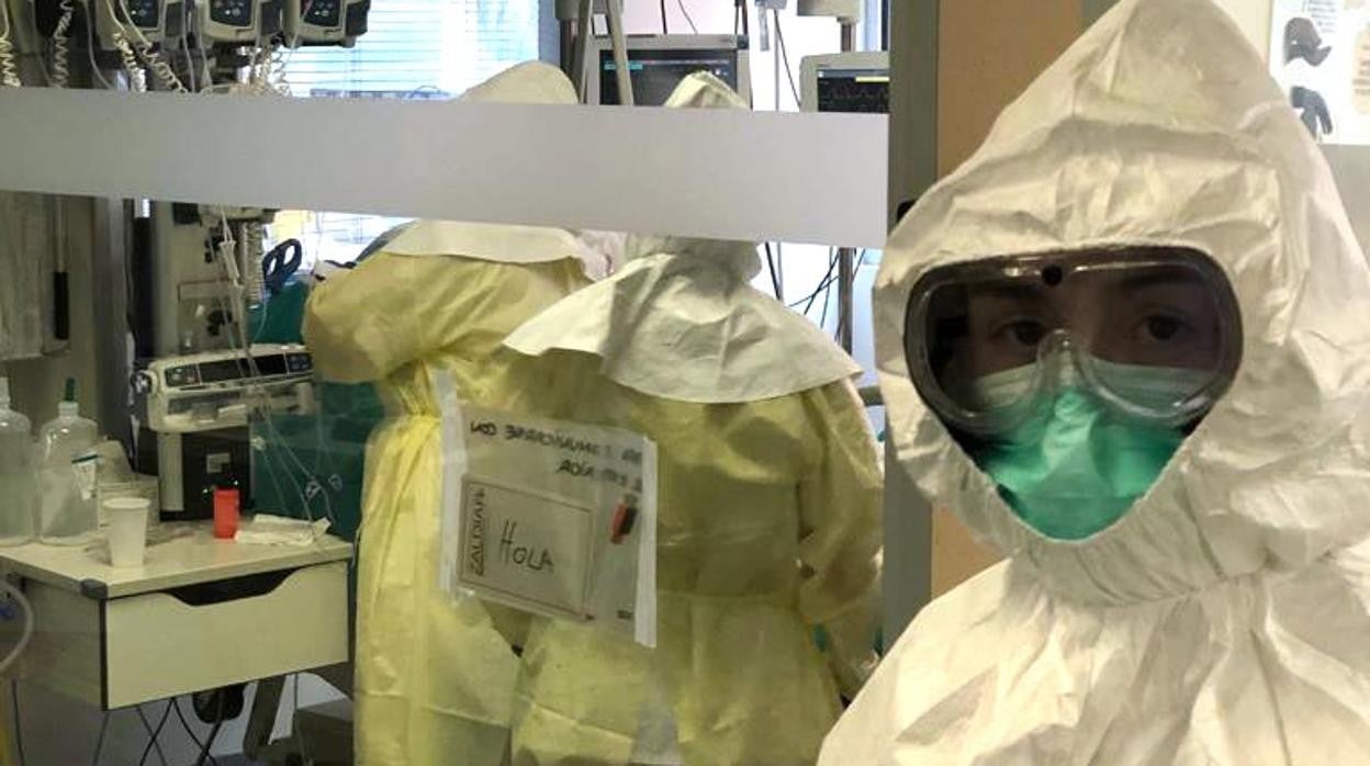 Equipo de la UCI del Hospital Río Hortega de Valladolid