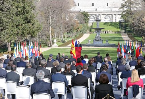 En el acto celebrado en homenaje a las víctimas del terrorismo el 11 de marzo