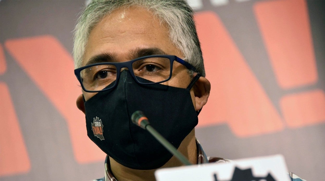 El portavoz de la plataforma ciudadana Soria ¡YA!, Carlos Vallejo