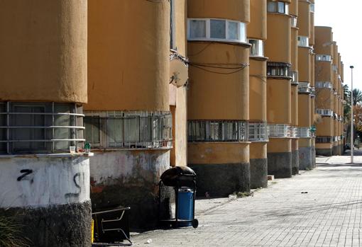 Imagen del barrio de Elche en el que se perpetró el crimen maschista