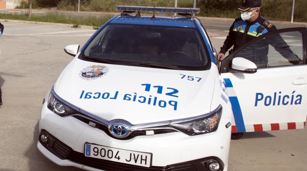 Coche patrulla de la Policía Local de Salamanca