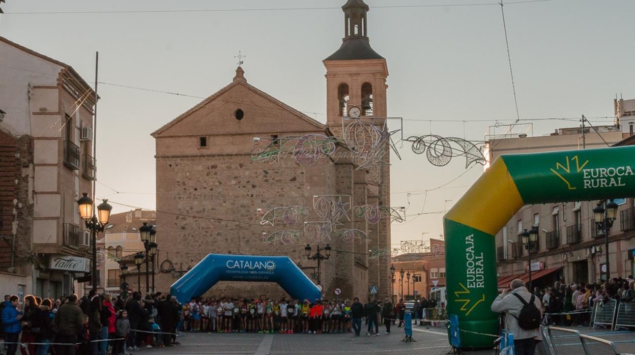 Imagen de archivo de la salida de la San Silvestre de Mora