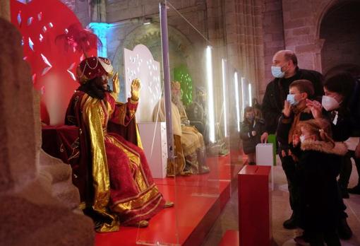 Recepción en Santiago, en la iglesia de Bonaval