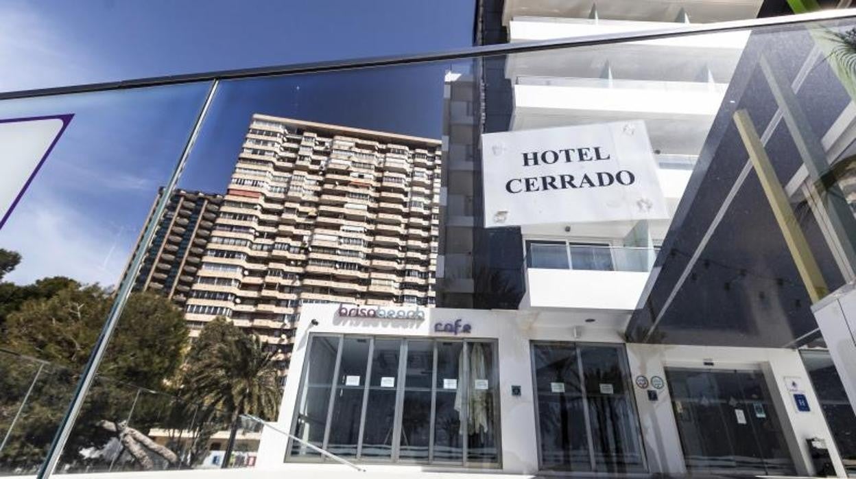 Hotel cerrado en Benidorm durante 2021