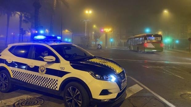 Pillan a un menor conduciendo un coche ebrio y a gran velocidad en Elche