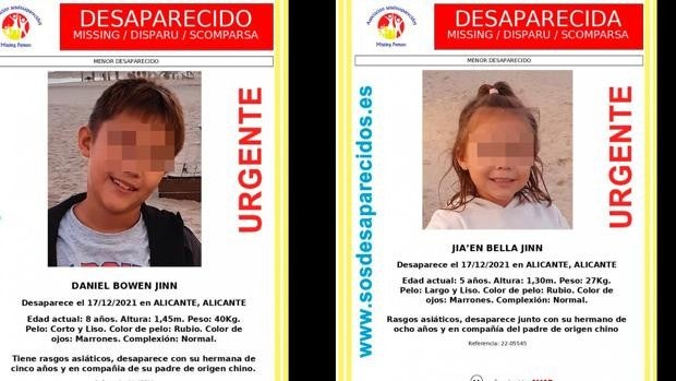 Una madre denuncia la desaparición en Alicante de sus dos hijos que el padre quiere llevarse a Taiwán