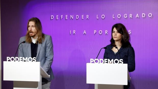 Podemos cuestiona la «lealtad» de Sánchez por «dar pábulo a un bulo de la derecha» contra Garzón