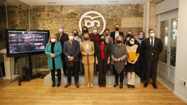 Fernández-Tapias preside su primera ejecutiva del PP de Vigo: Alberto Fuentes, secretario general, entra Comesaña