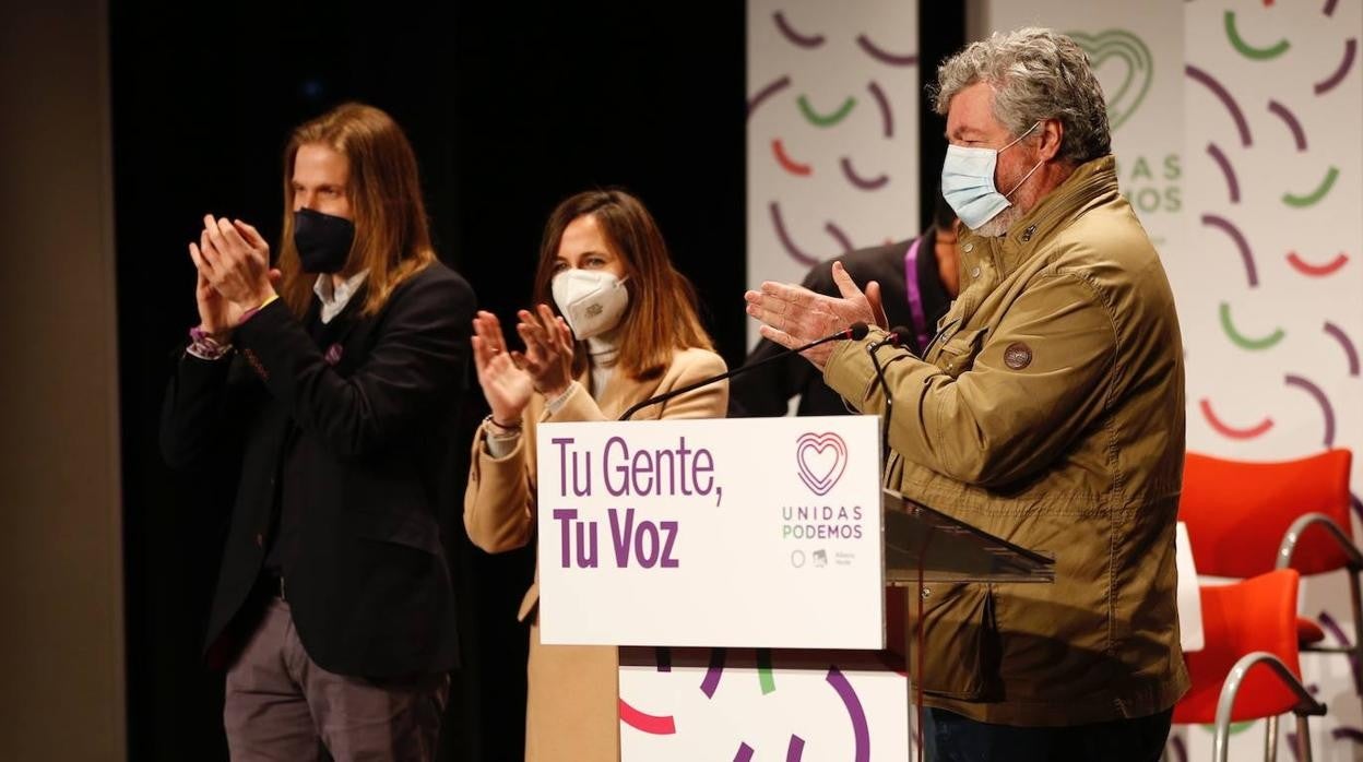 Ione Belarra asiste a la presentación de los candidatos de Unidas Podemos a las elecciones de Castilla y Leon