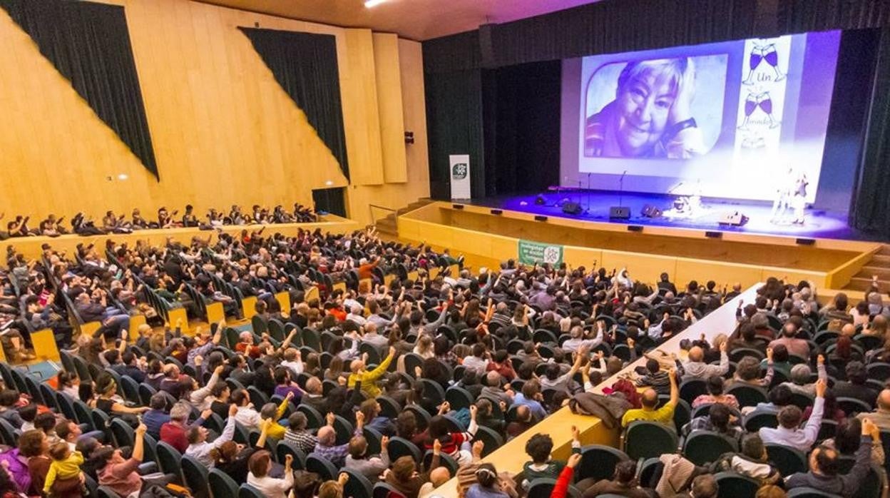 En la imagen de archivo, una de las actividades programadas en el Teatro Buero Vallejo