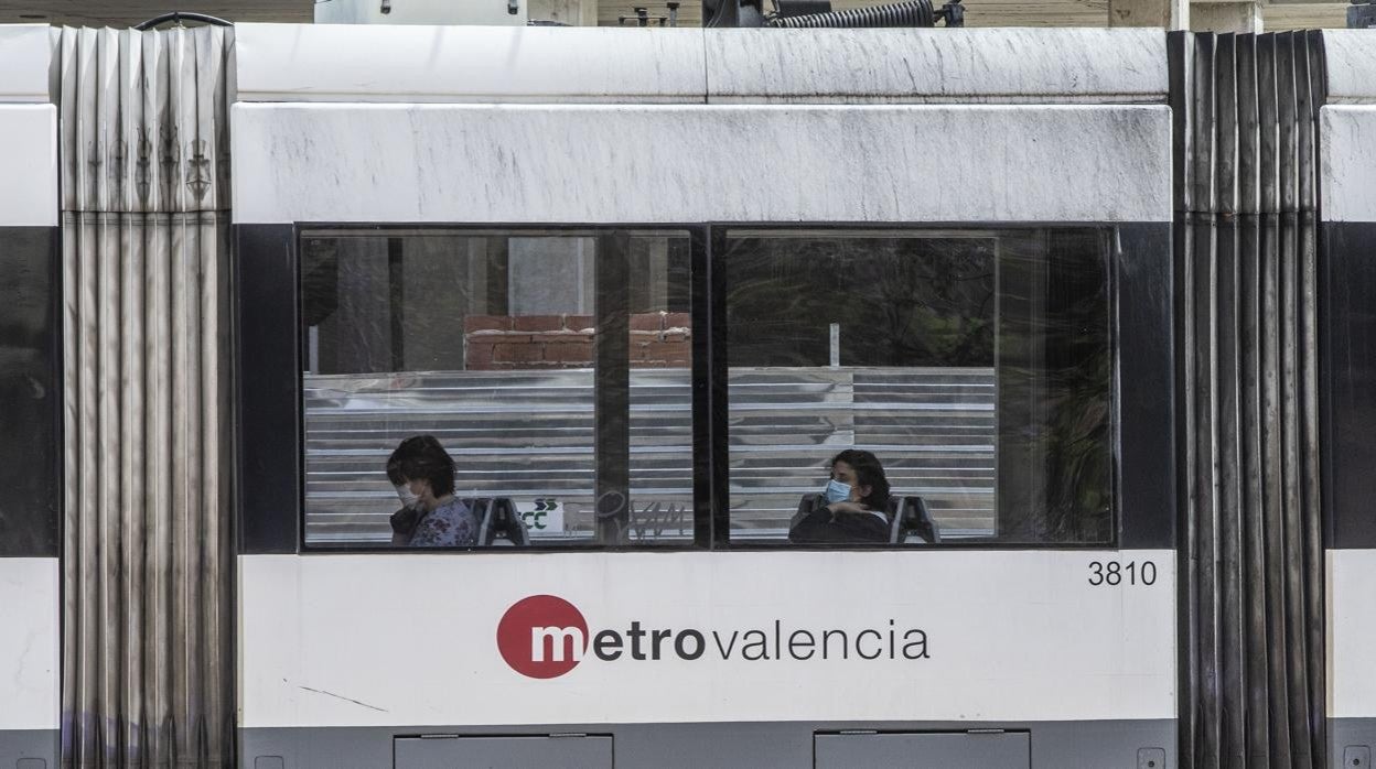 Imagen de archivo de un tranvía del Metro de Valencia