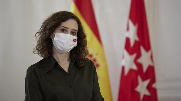 La presidenta de la Comunidad de Madrid, Isabel Díaz Ayuso