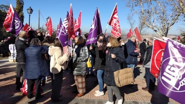 Los sindicatos se concentran por la alta siniestralidad laboral en Castilla-La Mancha