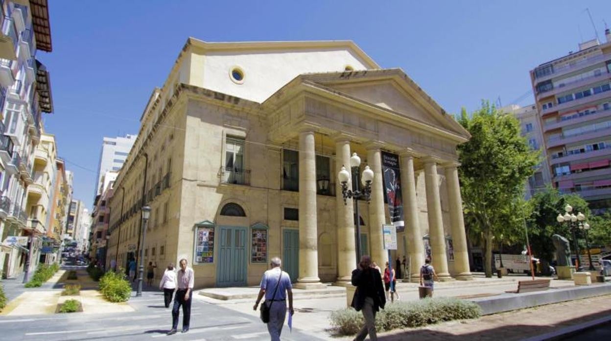 Fachada del Teatro Principal de Alicante