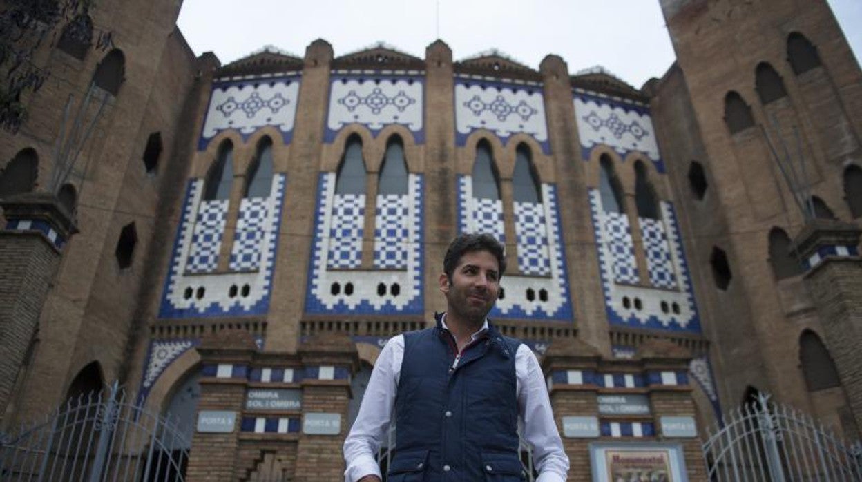 El torero, frente a la Monumental en una imagen tomada en 2016