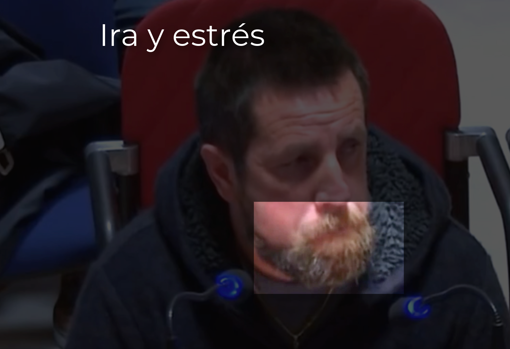 José Enrique Abuín, asesino de Diana Quer, durante el juicio