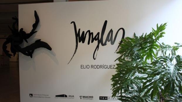 El artista cubano Elio Rodríguez inaugura «Junglas» en el Museo de la Universidad de Alicante